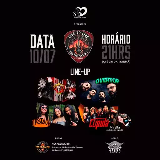 Live To Live Rock independente