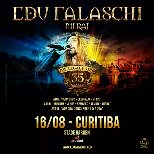 Foto do Evento Edu Falaschi em Curitiba