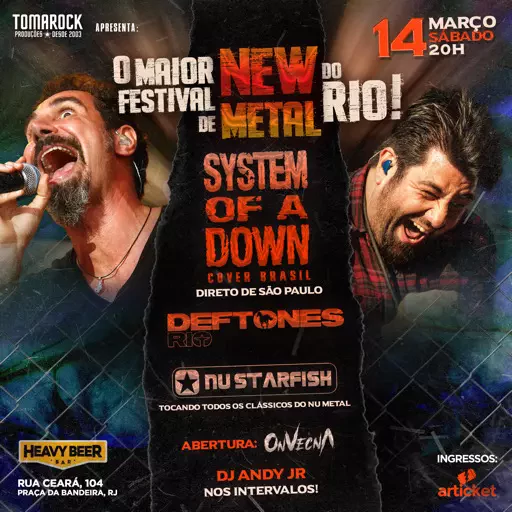 Foto do Evento O MAIOR EVENTO DE NEW METAL DO RIO
