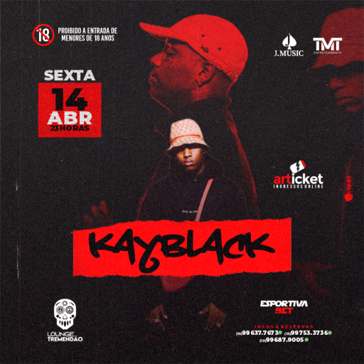 Kayblack: se apresenta neste sábado (29/4) em Santa Maria