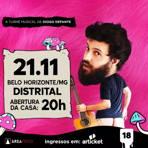 Foto do Evento DIOGO DEFANTE EM BELO HORIZONTE