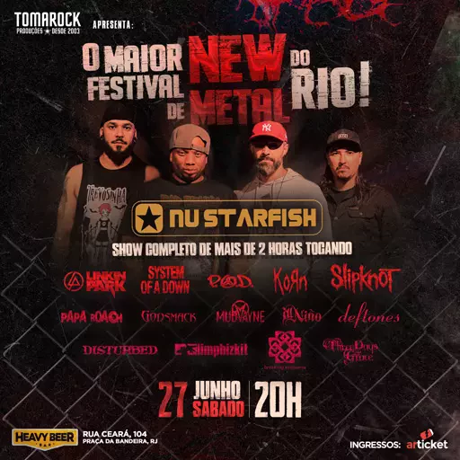 O MAIOR EVENTO DE NEW METAL DO RIO