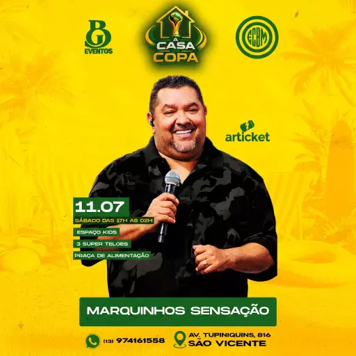 A Casa da Copa - Marquinhos Sensação
