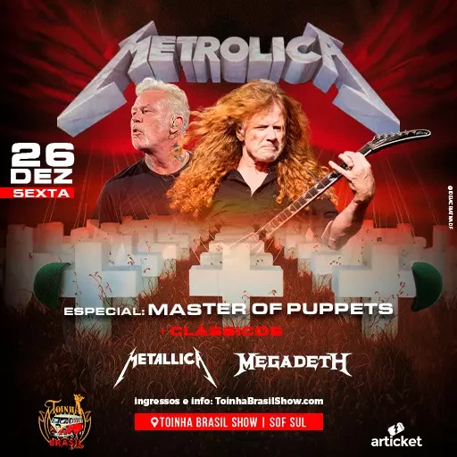 Foto do Evento Metrolica: Master of Puppets