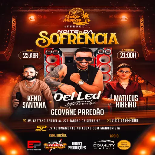 Foto do Evento Noite da Sofrência