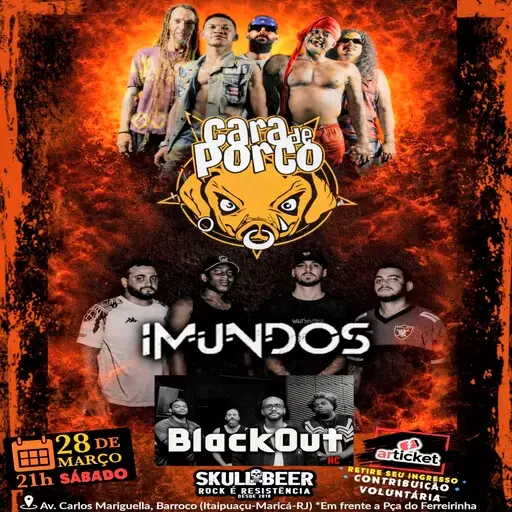 Foto do Evento CARA DE PORCO + IMUNDOS