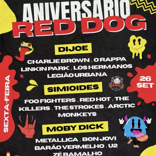 Foto do Evento I ANIVERSÁRIO RED DOG PUB SEXTA