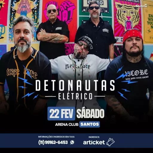 Foto do Evento DETONAUTAS "ELÉTRICO" - SANTOS/SP