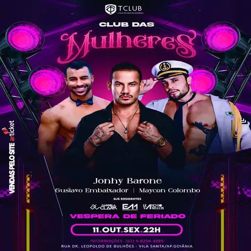 Foto do Evento NOITE CLUB DAS MULHERES