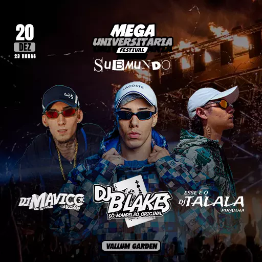 Foto do Evento MEGA UNIVERSITÁRIA - SUBMUNDO