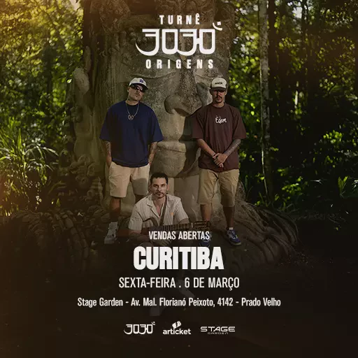 Foto do Evento Turnê 3030 em Curitiba