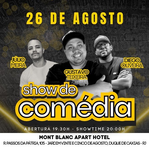 Foto do Evento SHOW DE COMÉDIA EM DUQUE DE CAXIAS
