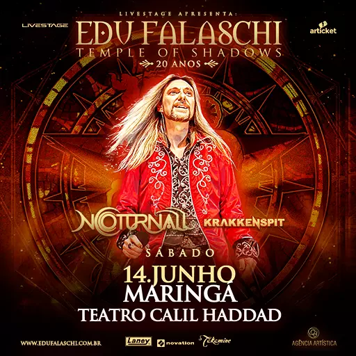 Foto do Evento Edu Falaschi em Maringá