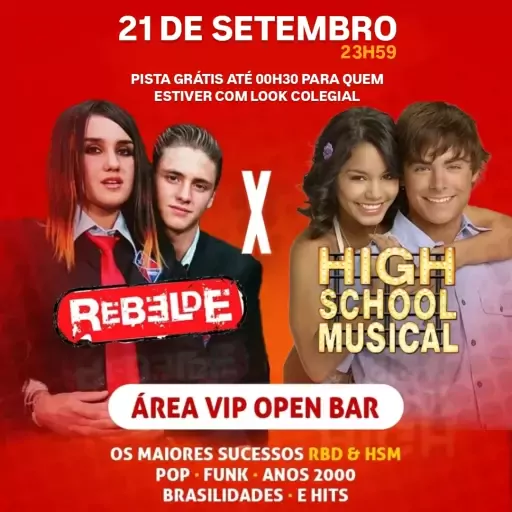 Foto do Evento RBD X HSM