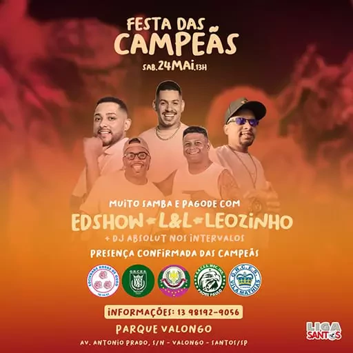 Foto do Evento FESTA DAS CAMPEÃS