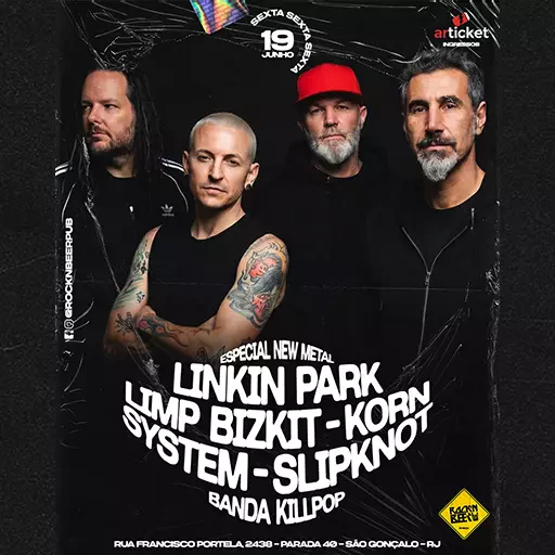 Foto do Evento ESPECIAL NEW METAL - KILLPOP