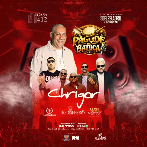 Foto do Evento Chrigor e Banda