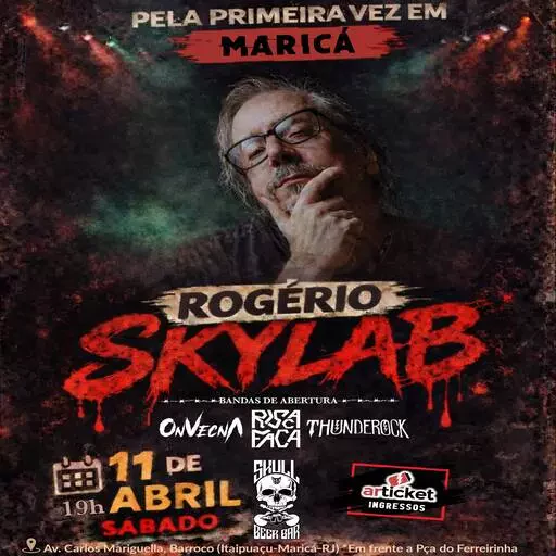 Foto do Evento ROGÉRIO SKYLAB NO SKULL BEER