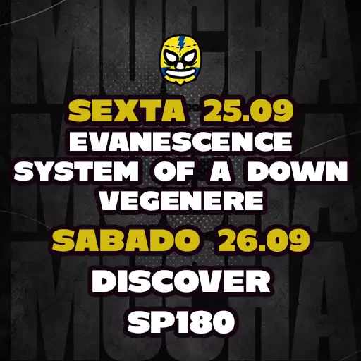 SEXTA E SÁBADO 25 E 26 DE SETEMBRO