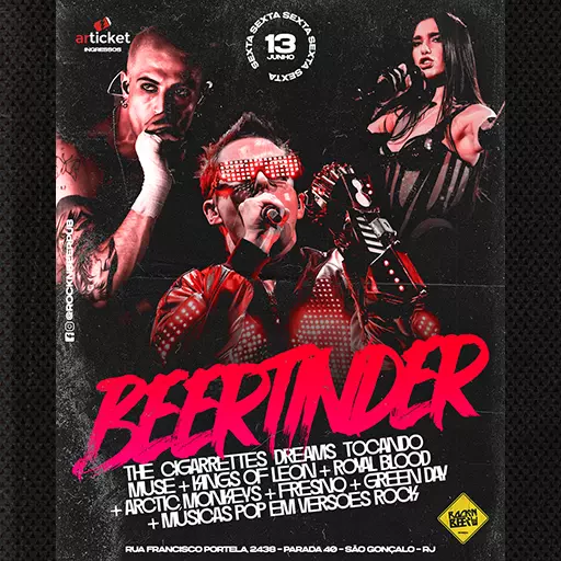 Foto do Evento BEERTINDER - CIGARETTES DREAMS