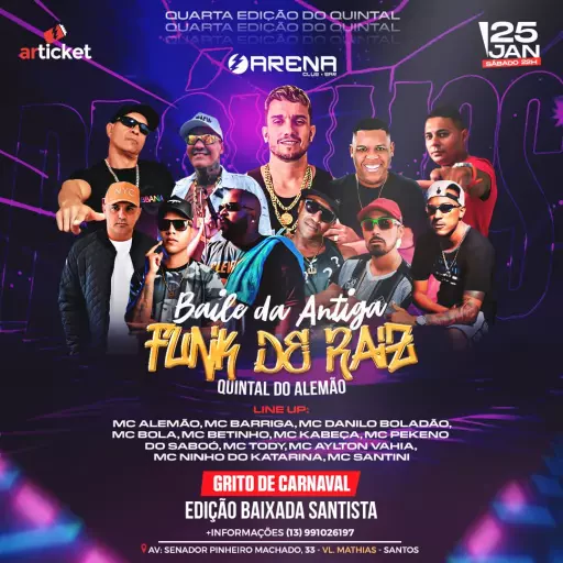 Foto do Evento Funk de Raiz