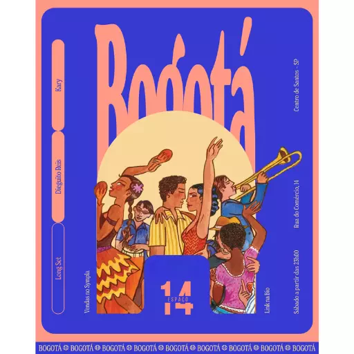 Bogotá | Música Latina em Santos