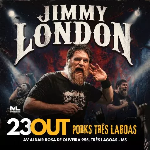 Jimmy London em Três Lagoas