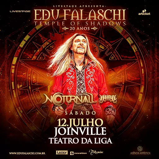 Edu Falaschi em Joinville