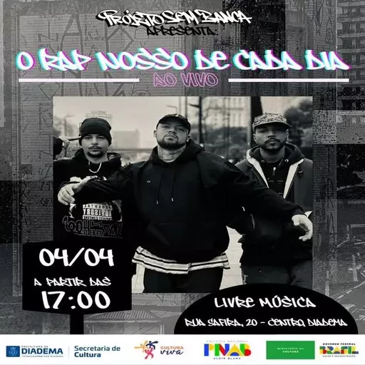 Foto do Evento FESTA - O Rap Nosso De Cada Dia
