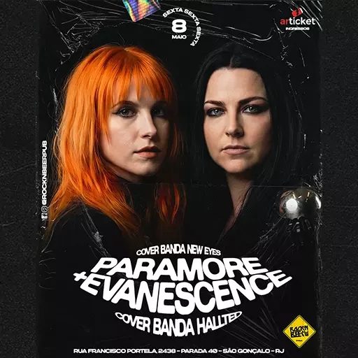 Foto do Evento EVANESCENCE  + PARAMORE - COVERS