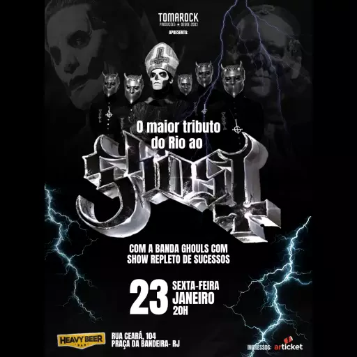 Foto do Evento GHOST TRIBUTO - GHOULS