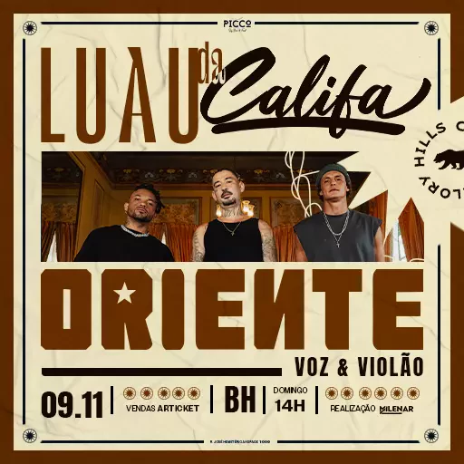 Foto do Evento Oriente Voz e Violão