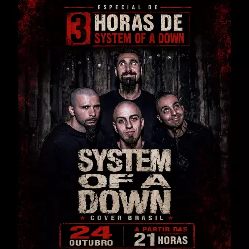 SYSTEM OF A DOWN COVER BRASIL