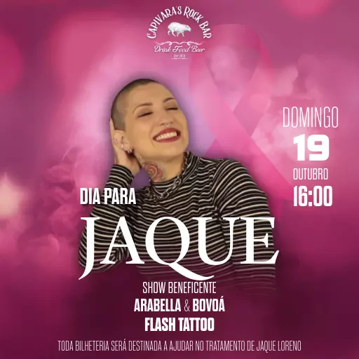 Foto do Evento SHOW BENEFICIENTE PARA JAQUE