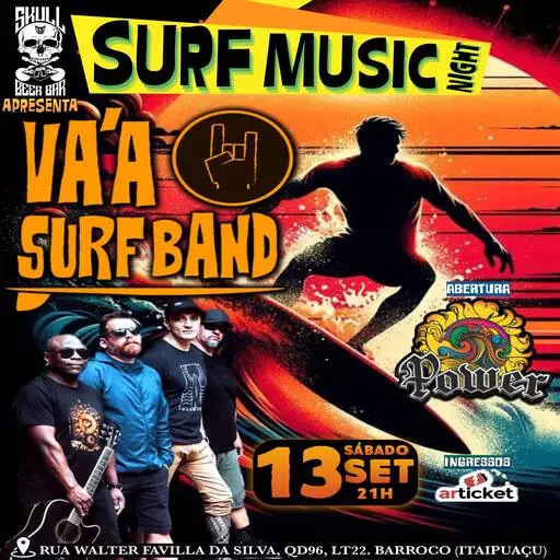 Foto do Evento SURF MUSIC NIGHT
