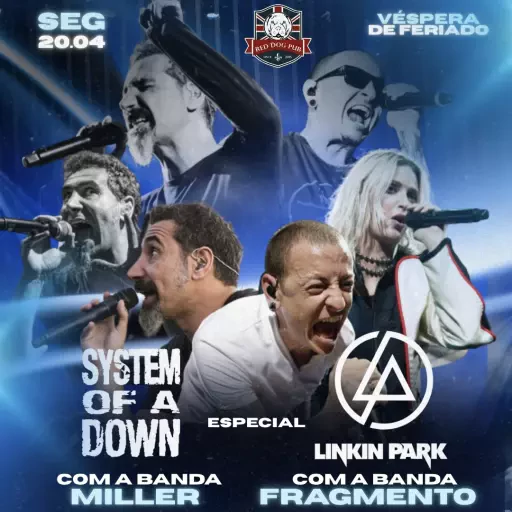Foto do Evento ESPECIAL LINKIN PARK e SOAD