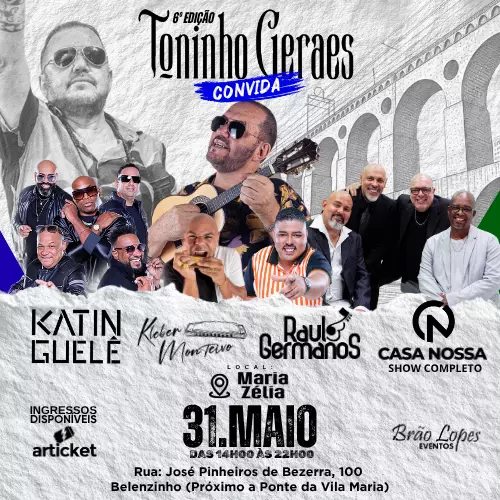 Toninho Geraes | 6ª Edição