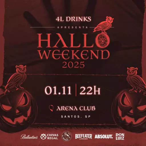 Foto do Evento HALLOWEEKEND 2025 - 4L DRINKS