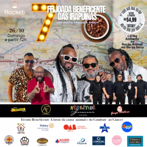 Foto do Evento 7 FEIJOADA BENEFICENTE DAS IRAPUÍNAS