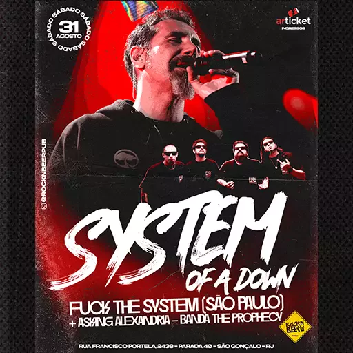 Foto do Evento FUCK OF THE SYSTEM NO ROCKNBEER