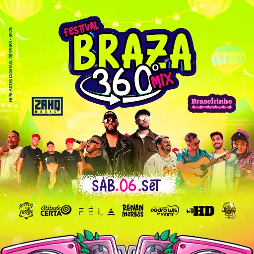 Foto do Evento FESTIVAL BRAZA 360 MIX