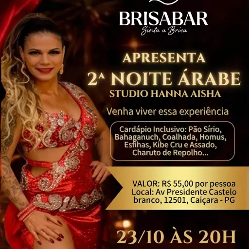 Jantar Árabe com danças tipicas