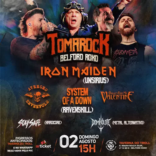 TOMAROCK EM BELFORD ROXO