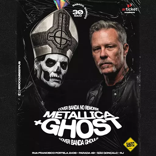 Foto do Evento GHOST + METALLICA - COVERS