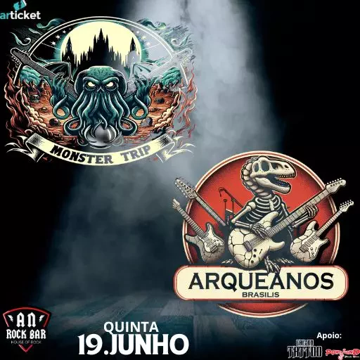 Foto do Evento MONSTER TRIP & ARQUEANOS