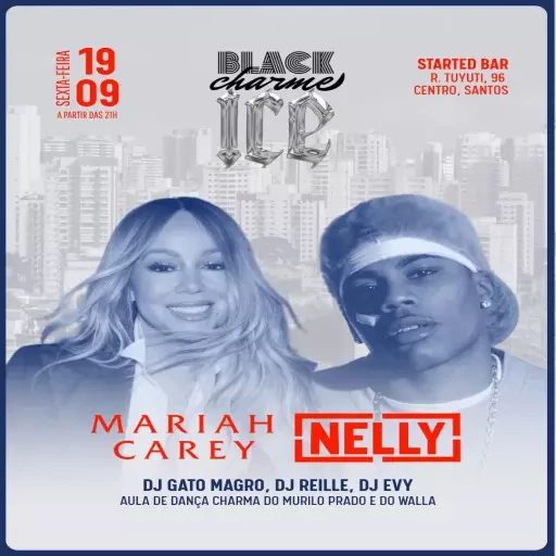 Foto do Evento Black Charme Ice - Nelly x Mariah