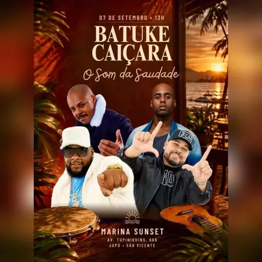 BATUKE CAIÇARA - O Som da Saudade