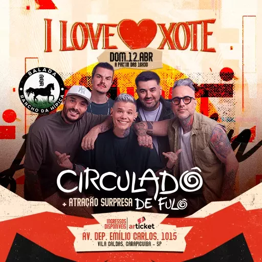Foto do Evento I Love Xote - Circuladô de Fulô