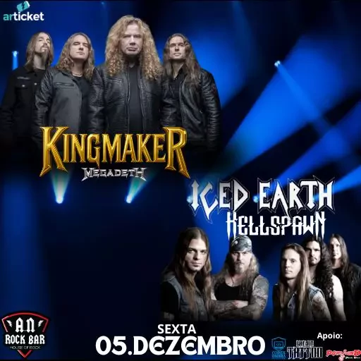 Foto do Evento MEGADETH & ICED EARTH COVER