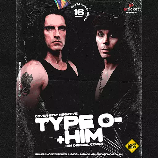Foto do Evento TYPE + HIM - COVERS